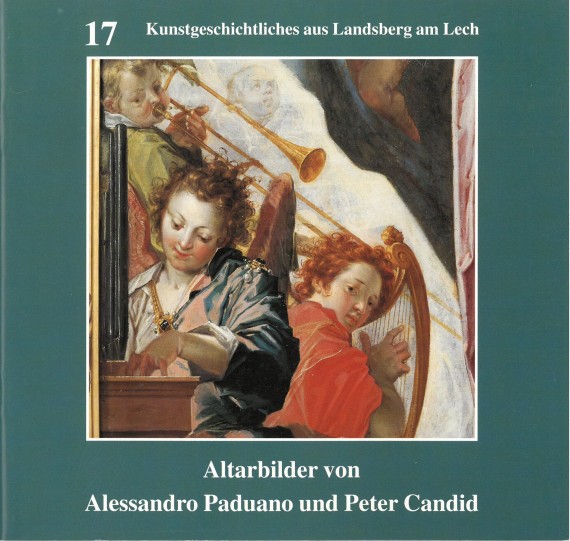 Titelbild von &quot;Altarbilder von Alessandro Paduano und Peter Candid&quot; mit Motiv musizierender Engel
