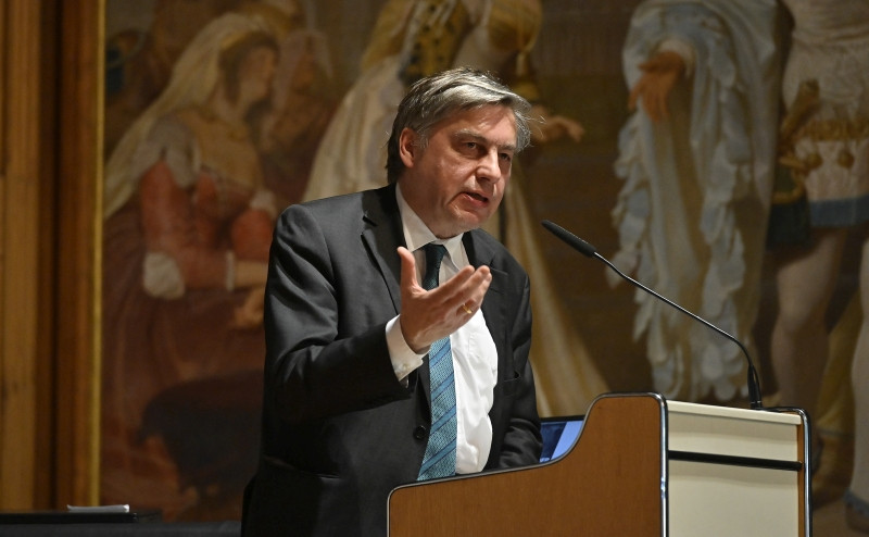 Wolfram Pyta am Rednerpult